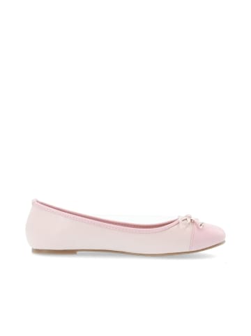 Bianco Ballerinas in Dusty Pink