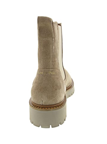 Marc O'Polo Marc O’Polo Flat Heel Chelsea Chelsea Boot Beige