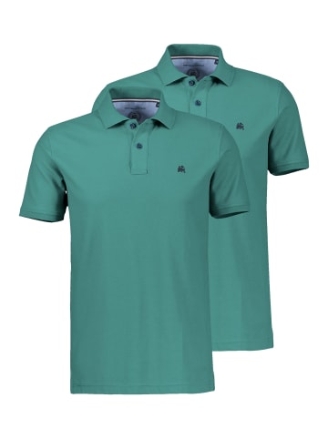 Lerros Poloshirt Basic in Soft teal