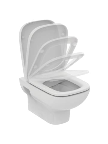 Ideal Standard WC-Set mit Absenkautomatik i.life A in 54,5 x 36 x 33,5 cm in weiß