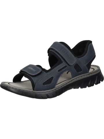 rieker Komfort-Sandalen in navy/schwarz/schwarz