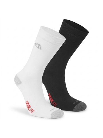 Craghoppers Trekkingsocken / Wandersocken NosiLife TwinPck in weiß