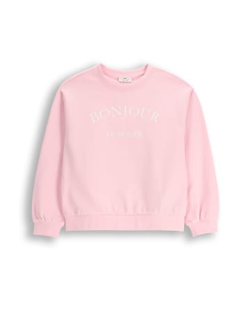 Coccodrillo Oversize-Sweatshirt in gedämpftes Rosa