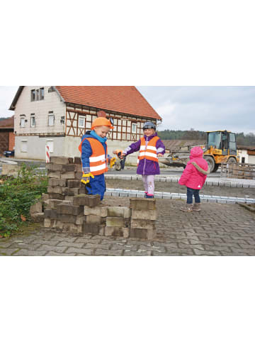 Eduplay Kinder Bauarbeiter-Handschuhe in Gelb/Blau/Rot