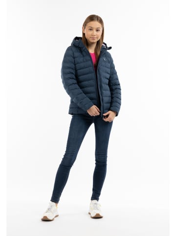 myMo Damen Wattierte Winterjacke in Marine