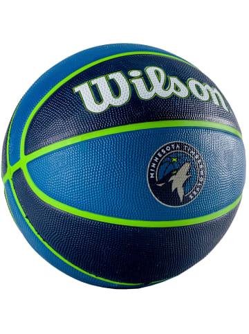 Wilson Wilson NBA Team Minnesota Timberwolves Ball in Blau