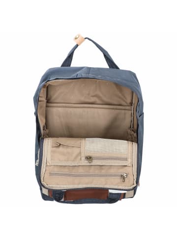 Doughnut Macaroon Jungle 16 - Rucksack 38 cm (brown) in navy