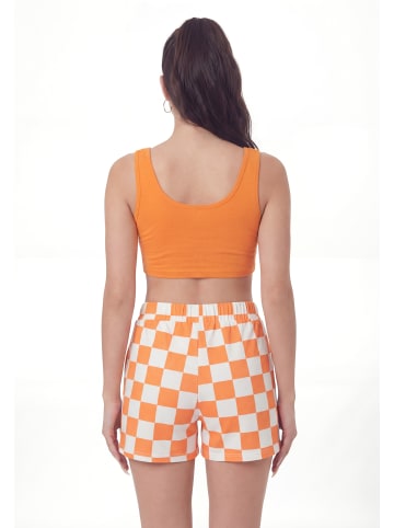 mimo Women Shorts in ORANGE