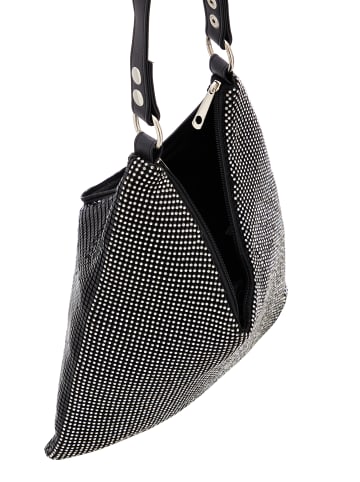 NAEMI Damen Handtasche in Schwarz