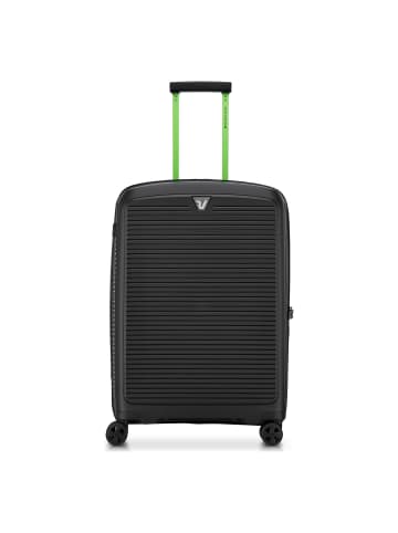 Roncato Arcade 4 Rollen Trolley 67 cm mit Dehnfalte in nero