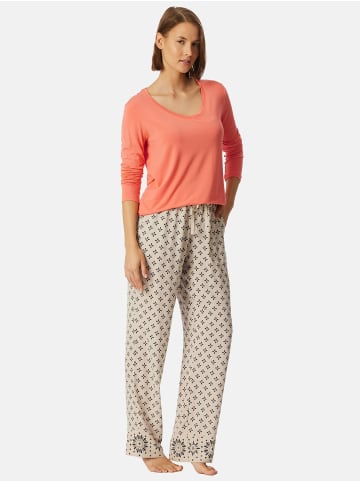 Schiesser Pyjamahose Mix & Relax in grau-jaspe