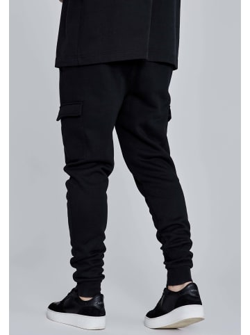SikSilk Cargohose Essentials Cargo in Black