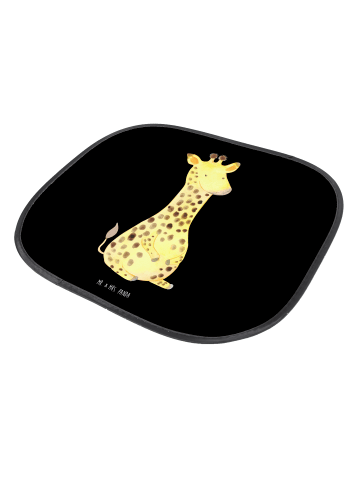 Mr. & Mrs. Panda Sonnenschutz Giraffe Zufrieden ohne Spruch in Schwarz