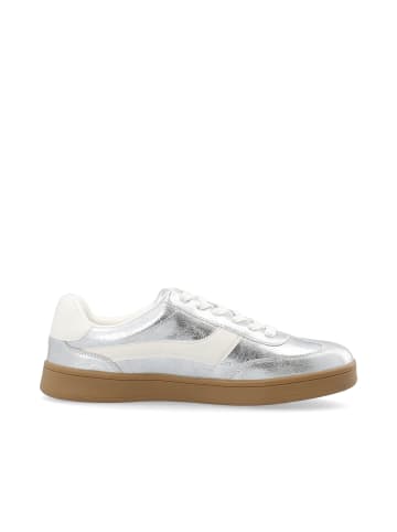 Bianco Low Top Sneaker in Silver