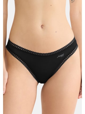 Sloggi String GO Crush in Schwarz