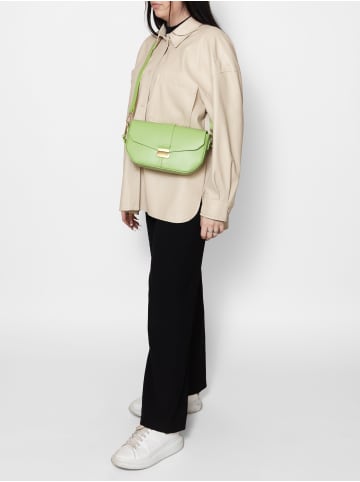 ROBERTA ROSSI Schultertasche in LIGHT GREEN
