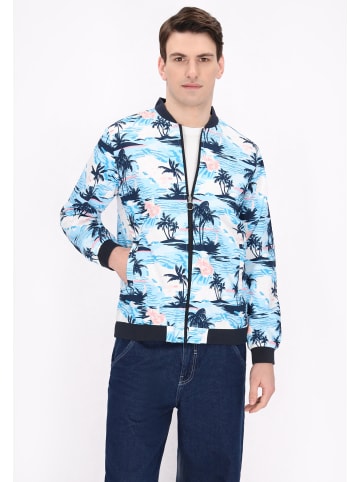 MO Men Jacket in offwhite multicolor