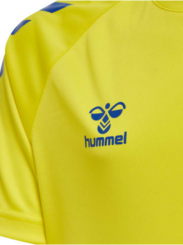 Hummel Hummel T-Shirt Hmlcore Multisport Kinder Schnelltrocknend in BLAZING YELLOW/TRUE BLUE