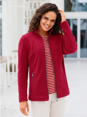 WITT WEIDEN Fleecejacke in kirsche