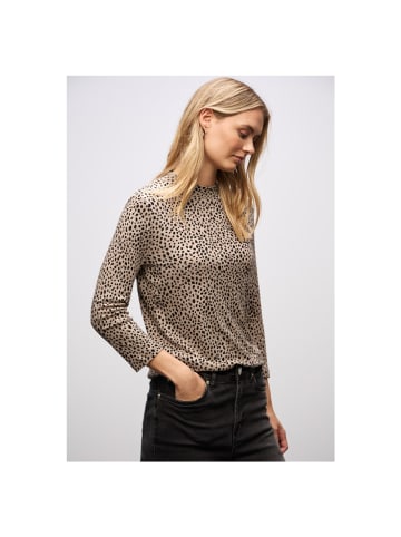 Street One Langarmshirt in sanded beige