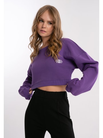 ET NOS Sweatshirt in Lila