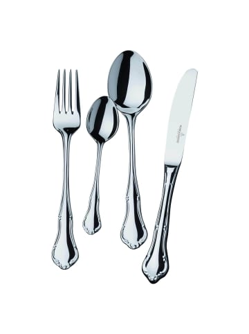 Picard & Wielpütz 24-tlg. Tafelbesteck Palazzo in Silber – in silber