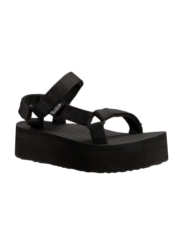 Teva Sandale mit Klettverschluss W Platform Universal Schwarz