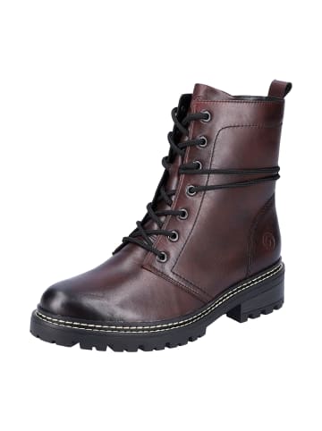 remonte Schnürstiefeletten in Rot