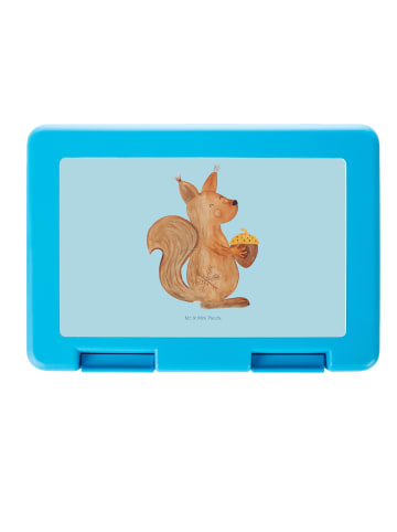 Mr. & Mrs. Panda Bento Box Eichhörnchen Weihnachtszeit ohne Spruch in Eisblau