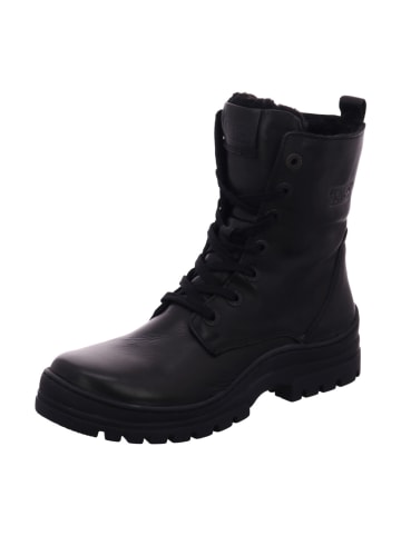 Dockers by Gerli Damenschnürrstiefel warm flach  in  Schwarz