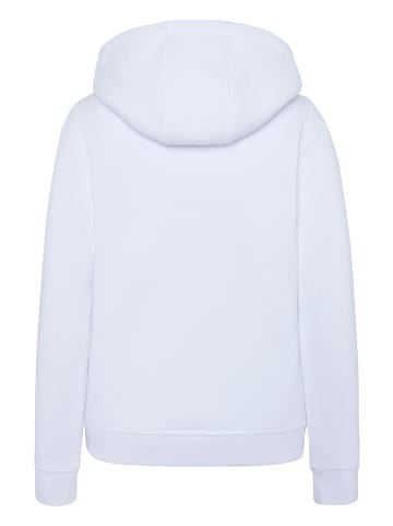 Polo Sylt Hoodie mit glitzerndem Label-Motiv in Weiß
