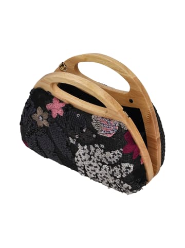 usha FESTIVAL Women Handbag in Black Multicolor