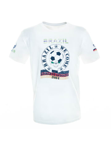 Roberto Geissini Soccerhead T-Shirt Weiß