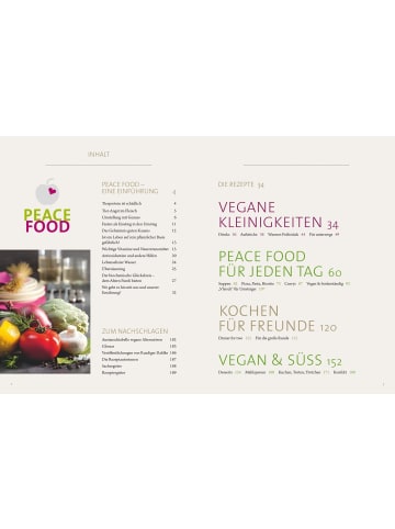 Gräfe und Unzer Peace Food - Das vegane Kochbuch