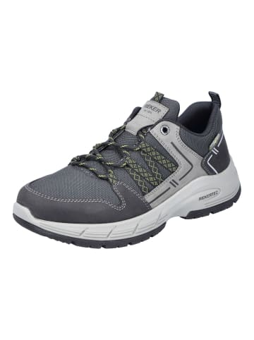 rieker Sneaker in Schwarz/Grau