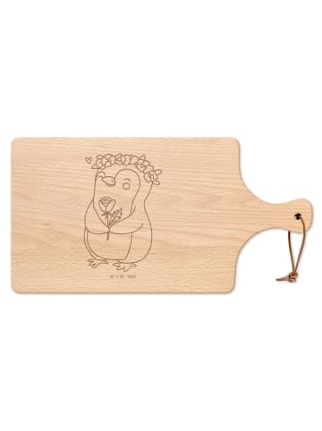 Mr. & Mrs. Panda Schneidebrett Jungfrau Astrologie ohne Spruch in Transparent