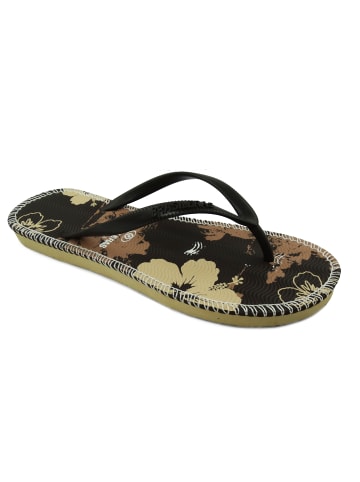 Brasileras Zehentrenner "Flor" in Braun