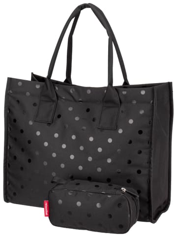 Reisenthel Shopper daily shopper set No.1 in Glossy Dots Black