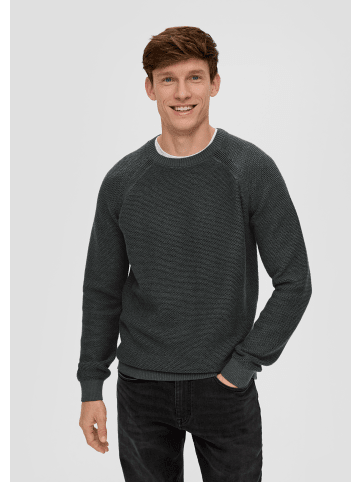 s.Oliver Strickpullover langarm in Grau