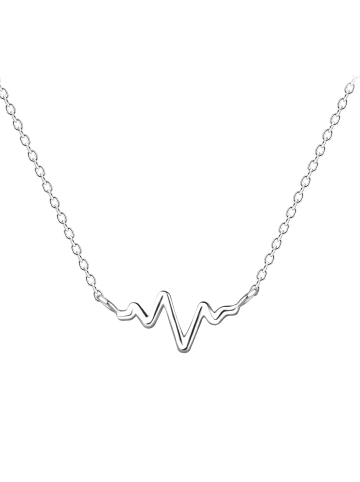 Alexander York Kette mit Anhänger HEARTBEAT in 925 Sterling Silber