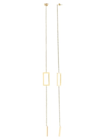 Adeliás Damen Ohrringe aus Edelstahl in gold
