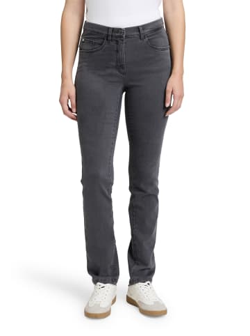 Betty Barclay Stretch-Hose mit elastischem Bund in Grey Denim