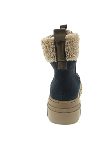 WALDLÄUFER H-Saiga Schnürstiefel Blau