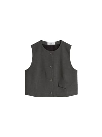 Marc O'Polo DENIM Anzugweste loose in Anchor Grey Melangé