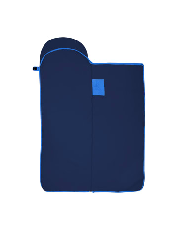 Trollkids Schlafsack "Fleece Sleeping Bag" in Marineblau/Blau