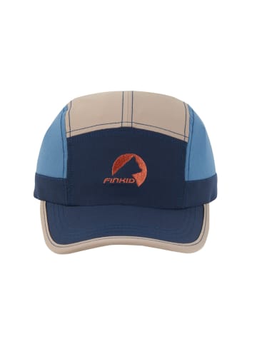 finkid Basecap Taikuri Move SPF50+ in Colorblocked Blau