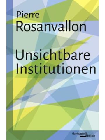 Hamburger Edition Buch - Unsichtbare Institutionen