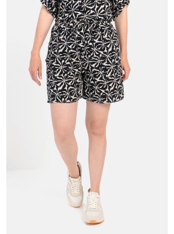 Camel Active Allover-Print Shorts aus Baumwolle in Blau-Weiß