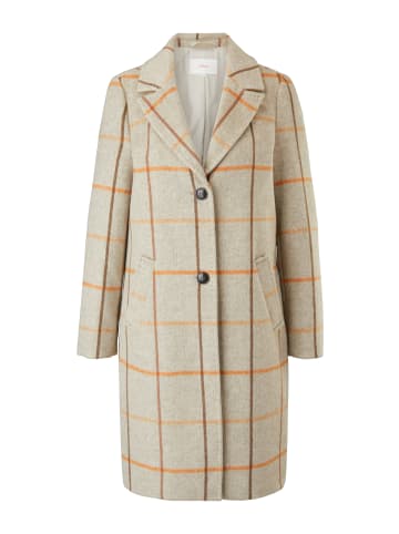 s.Oliver Outdoor-Mantel in 82N1_sandfarben