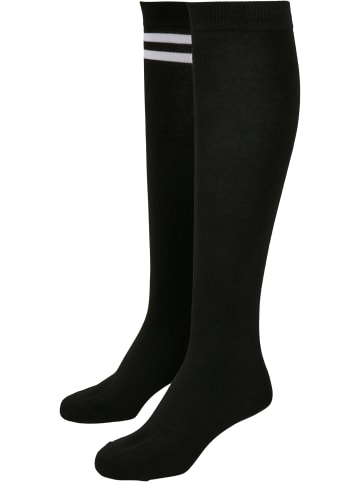 Urban Classics Urban Classics Unisex Ladies College Socks 2-Pack in black